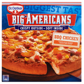 Dr. Oetker Pizza big americans bbq chicken
