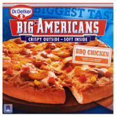 Dr. Oetker Pizza big americans bbq chicken