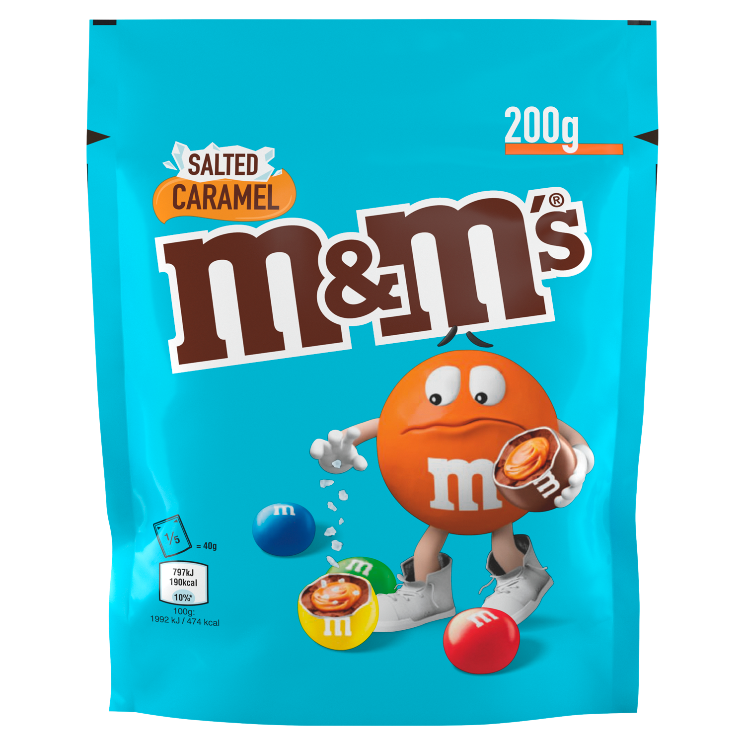 M&M's block quartet and salted caramel flavour debut