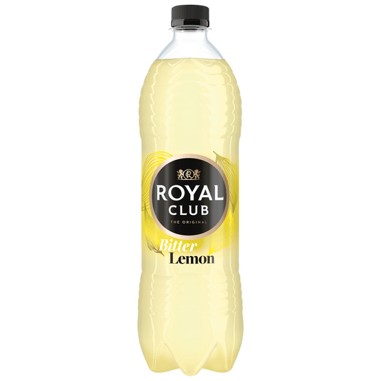 Foto van Royal Club Bitter lemon op witte achtergrond