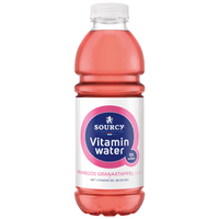 Sourcy Vitaminwater framboos-granaatappel