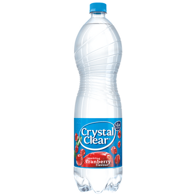 Crystal Clear Sparkling cranberry