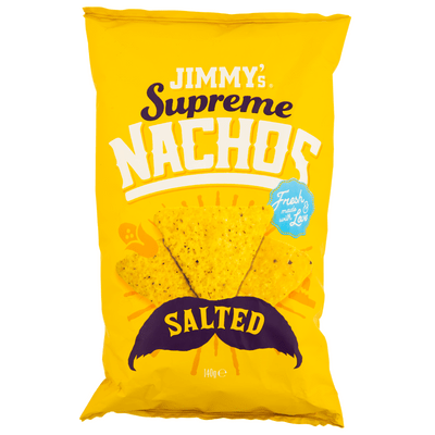 Jimmy's Supreme nachos salted