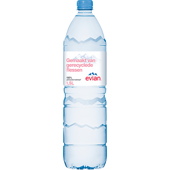 Evian Mineraalwater koolzuurvrij