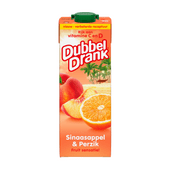 Dubbeldrank Sinaasappel & perzik fruit sensatie!