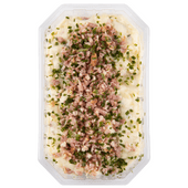Salade kartoffel met spek
