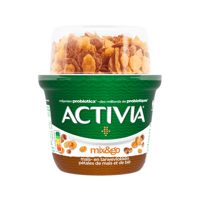 Activia Yoghurt breakfast