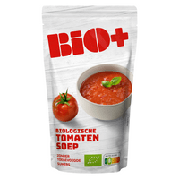 Bio+ Soep in zak tomaat