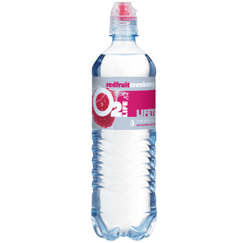 O2Life Mineraalwater red fruit cranberry