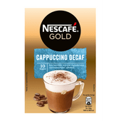 Nescafé Oploskoffie cappucino cafeïnevrij