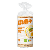 Bio+ Maiswafels met zeezout