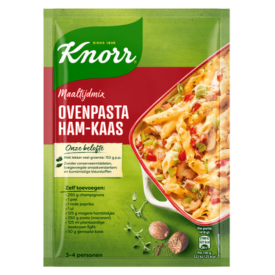 Knorr Ovenpasta ham-kaas