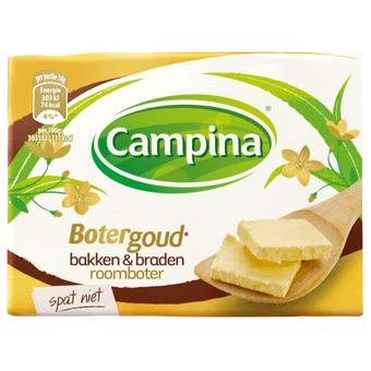 Campina Botergoud roomboter voor bakken & braden