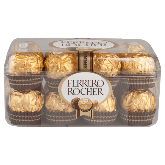 Foto van Ferrero Rocher op witte achtergrond