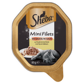 Sheba Kuipje mini filet in saus kip & kalkoen