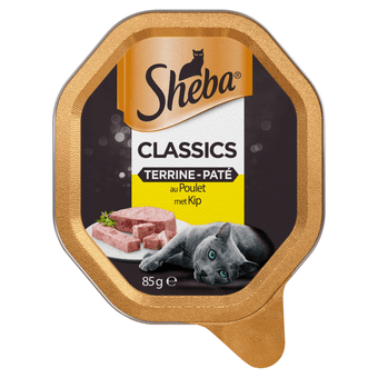 Sheba Kattenvoer paté kip