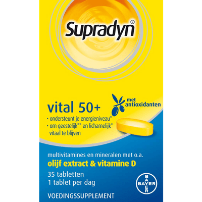 Supradyn Vital 50+ tabletten multi vitaminen & mineralen