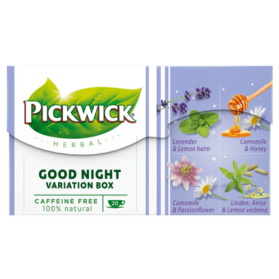 Pickwick Kruidenthee good night variation 20 zakjes