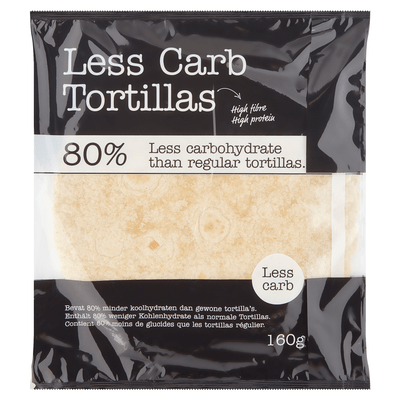 Smaakt Tortilla less carb
