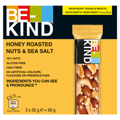 Be Kind Granola honey roast.nuts-s.salt 3 st.