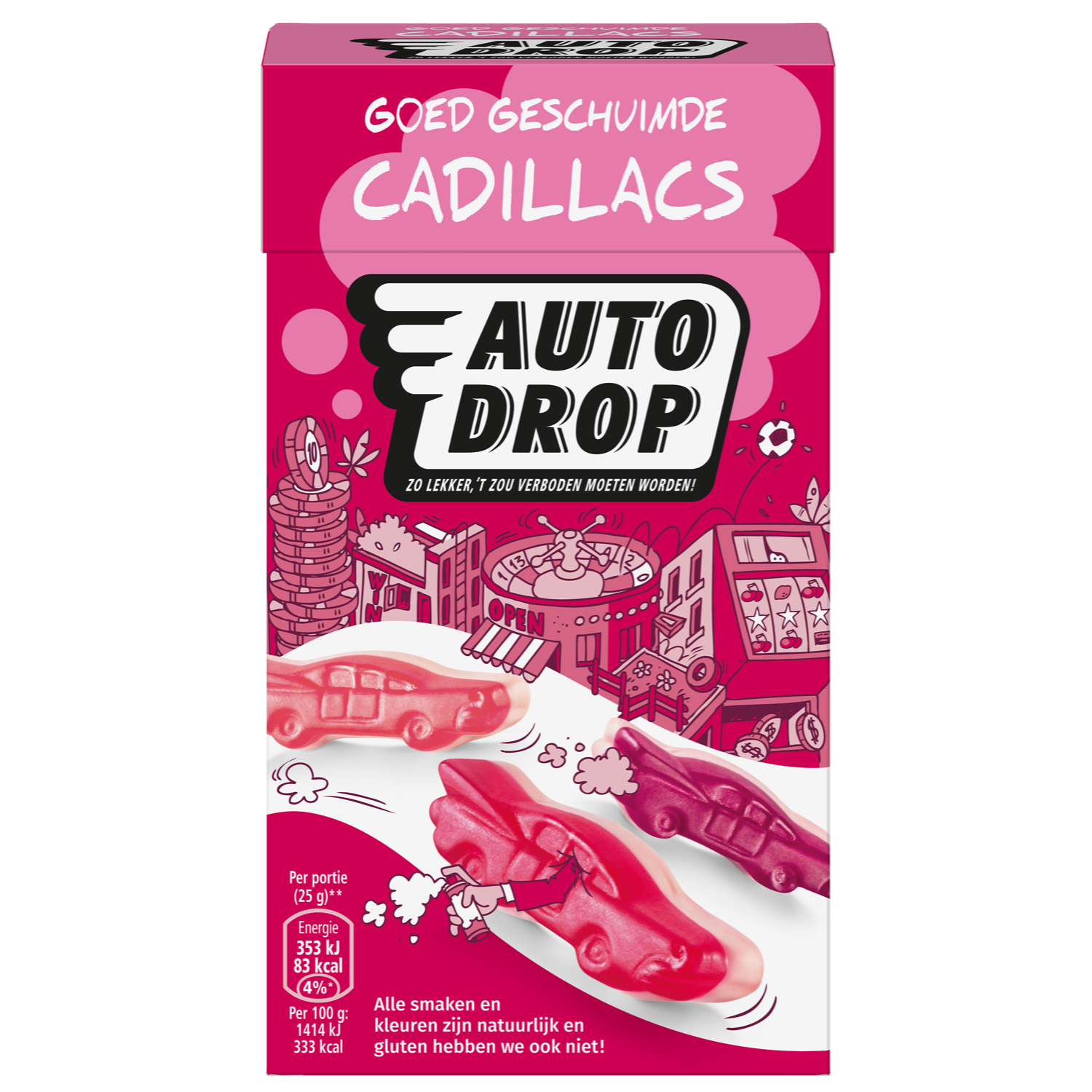 Autodrop Cadillacs goed geschuimd bestellen?