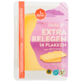 1 de Beste Extra belegen kaas plakken voordeelverpakking 48+