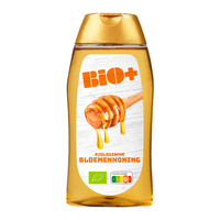 Bio+ Bloemenhoning knijpfles