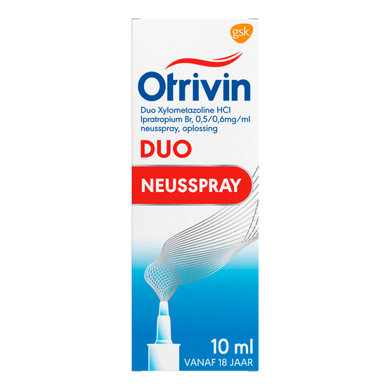 Foto van Otrivin Neusspray duo volwassenen op witte achtergrond