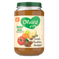 Olvarit 6+ Maanden Tomaat Rund Aardappel Wortel