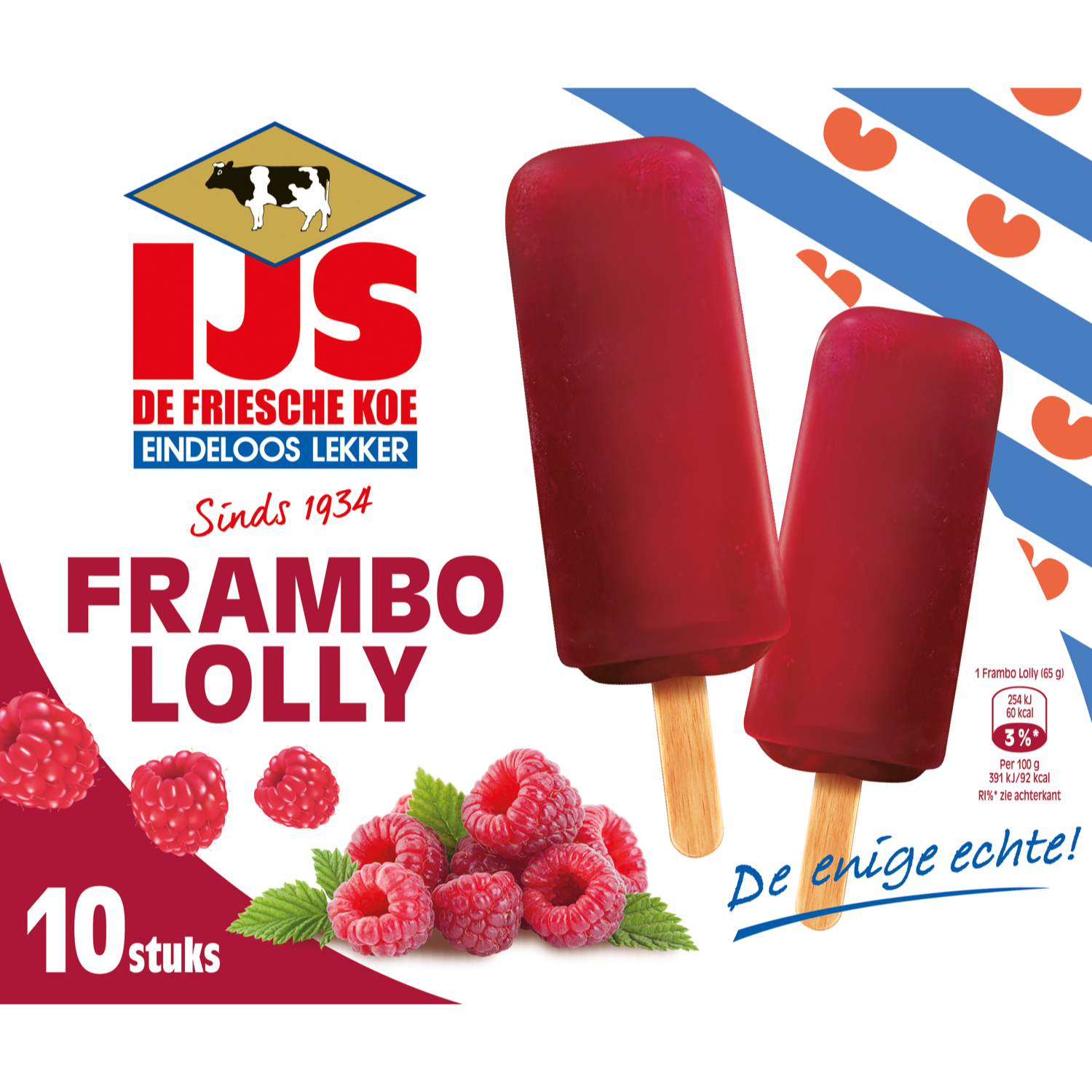 ziel Concessie hybride De Friesche Koe Frambo ijs lolly bestellen?