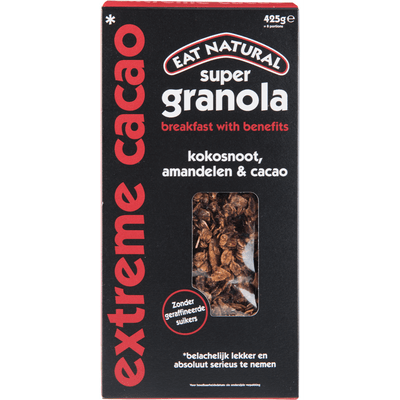 Eat Natural Super granola extreme cacao