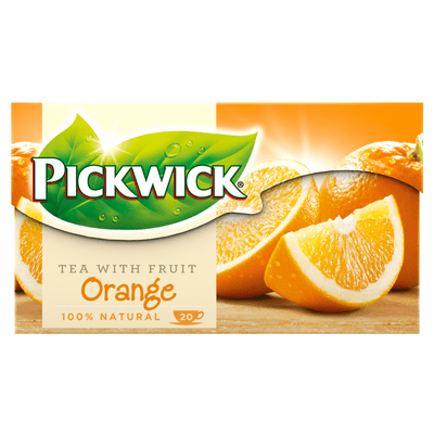 Pickwick Vruchtenthee sinaasappel kop 20 zakjes