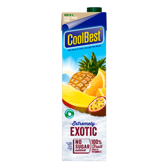 Foto van CoolBest Extremely exotic op witte achtergrond