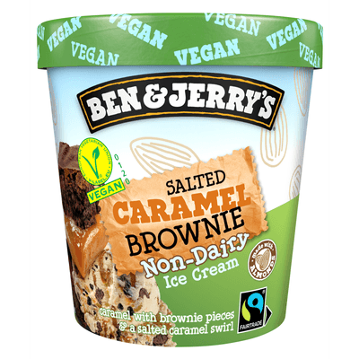 Ben & Jerry's Non diary salted car brownie