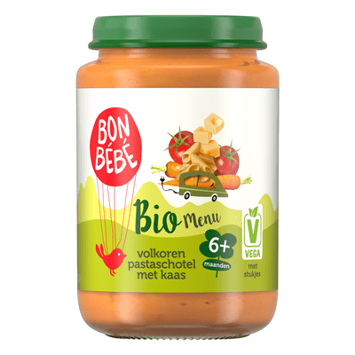 Bonbébé Biomenu m0615 pastaschotel met kaas 6+ maanden
