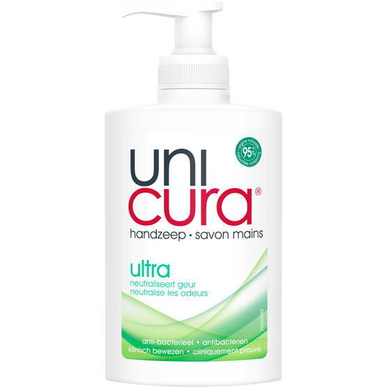 Foto van Unicura Vloeibare zeep ultra op witte achtergrond