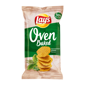 Lay's Oven chips mediterranean herbs