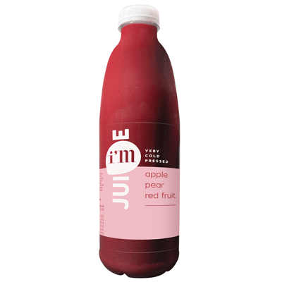 I'm Fruity Vers sap appel-peer-rood fruit