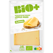 Bio+ Biologische goudse jonge kaas plakken 50+