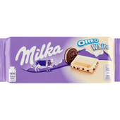 Milka Chocoladereep oreo white