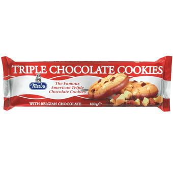 Merba Triple chocolate cookies