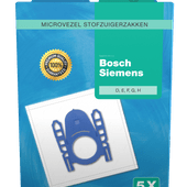 Stofzuigerzakken Bosch - Siemens Pak 5 stuks.