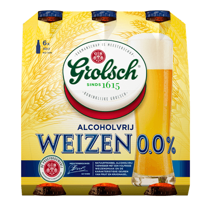 Grolsch Weizen alcoholvrij