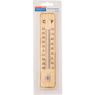 Altijd handig Thermometer hout