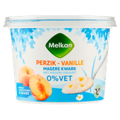 Melkan Kwark perzik-vanille