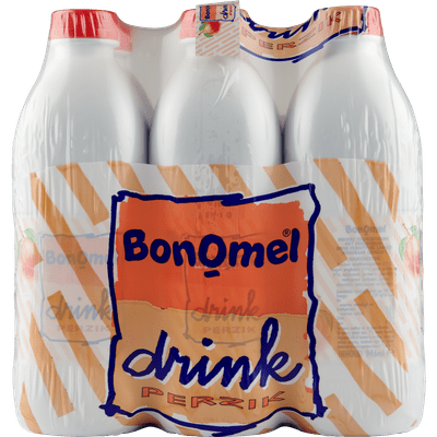 Bonomel Drinkyoghurt perzik 6 pack