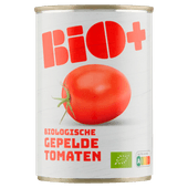 Bio+ Gepelde tomaten 