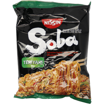 Nissin Soba noodles teriyaki