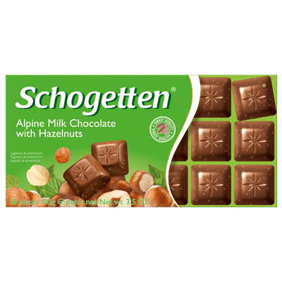 Schogetten Hazelnoot chocoladereep