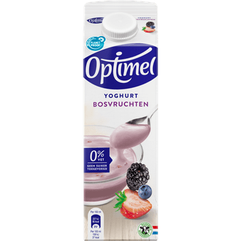Optimel Yoghurt bosvruchten 0% vet